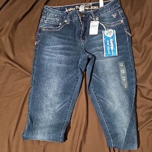 Justice Dark Blue Kids Jeans